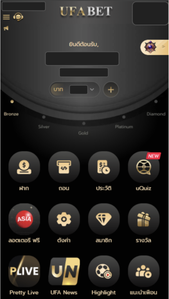 Dashboard หน้าแสดงข้อมูลสมาชิก
